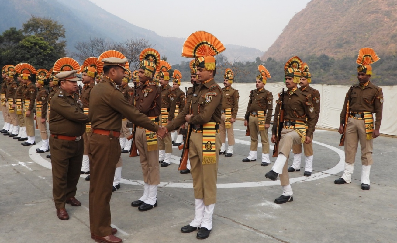 8वीं वाहिनी आई०टी०बी०पी० ने 75 वां गणतंत्र दिवस हर्षोल्लास पूर्वक