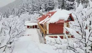 Severe cold in Uttarakhand, waterfalls started freezing; Alert issued in these districts