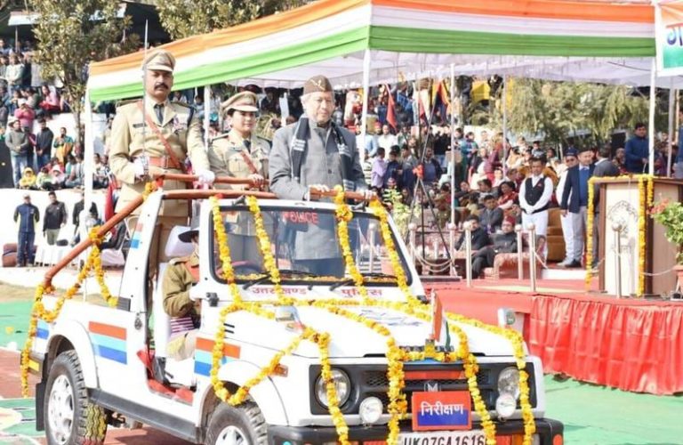 जिले में धूमधाम से मनाया गया गणतंत्र दिवस - my