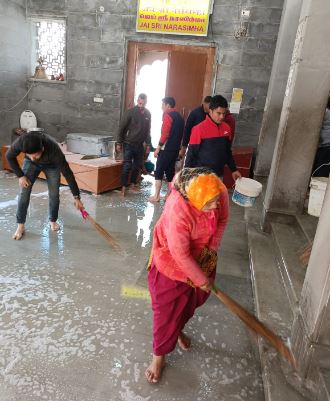 बीकेटीसी ने भगवान राम मंदिर प्राण प्रतिष्ठा कार्यक्रम के मद्देनजर स्वच्छता अभियान चलाया