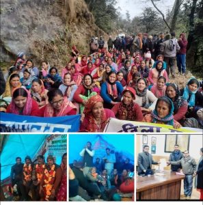 13 दिन से भूखहड़ताल ,फिर भी नहीं हो रहा समस्याओं