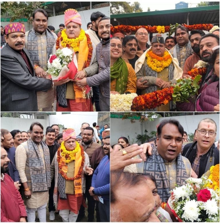 अध्यक्ष महेन्द्र भट्ट को राज्य सभा सांसद प्रत्याशी बनाए जाने