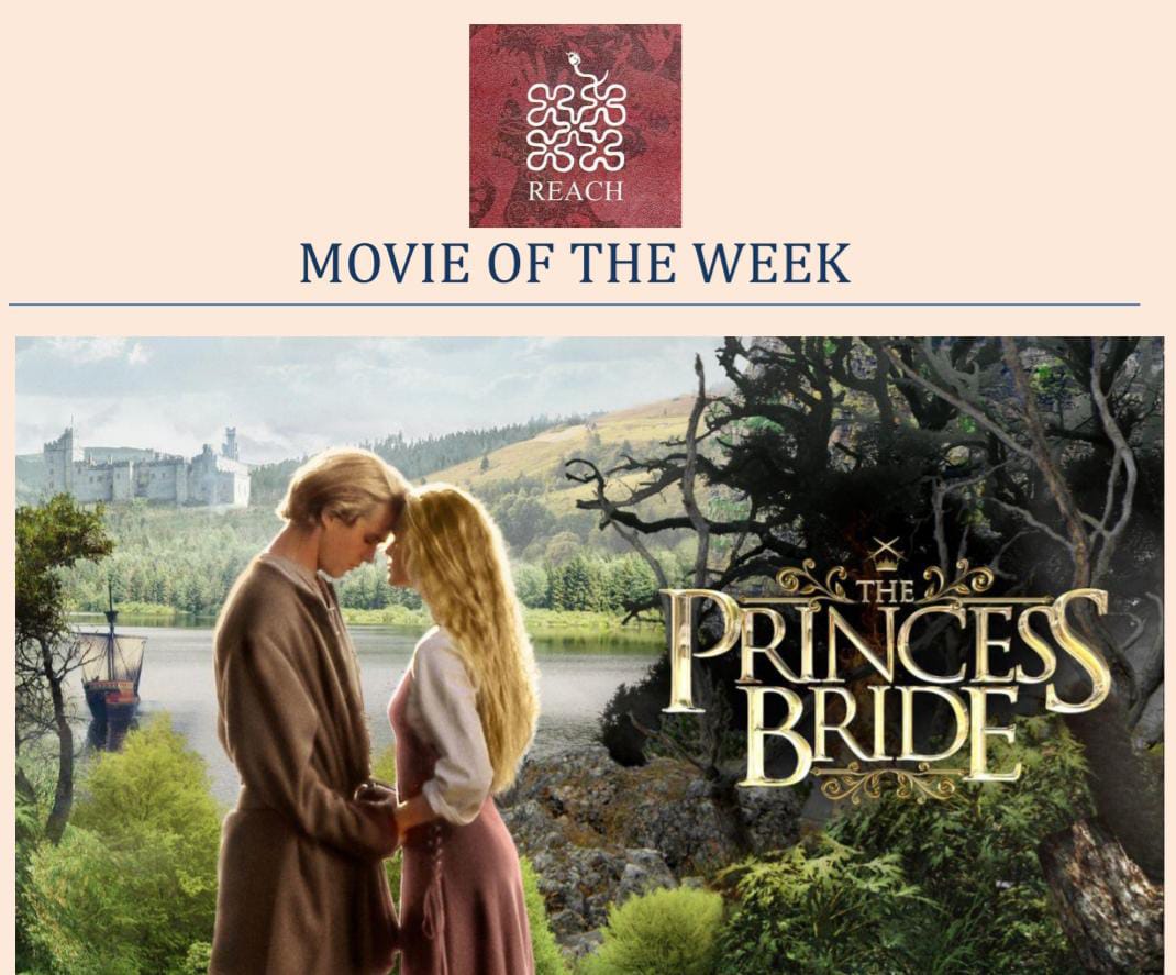 रिच टॉकीज के अंतर्गत रविवार को "द प्रिंसेस ब्राइड" फिल्म