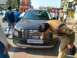 आचार संहिता को ले कर देहरादून पुलिस सख्त : -