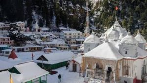 गंगोत्री व यमुनोत्री धाम में हुई बर्फबारी - my uttarakhand