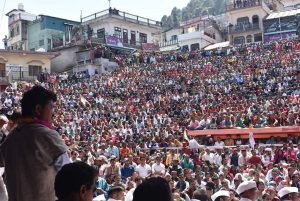 गणेशमय हुआ पौड़ी : भीड़ देख हुए भावुक बोले ये