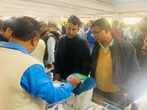पीठासीन अधिकारियों व मतदान अधिकारी प्रथम का तीन दिवसीय प्रशिक्षण