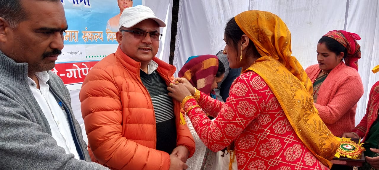 विकसित भारत संकल्प यात्रा के तहत नगर पालिका गोपेश्वर द्वारा