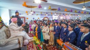 श्रीमहंत देवेन्द्र दास महाराज का प्रकटोत्सव सादगी और श्रद्धाभाव से मनाया गया