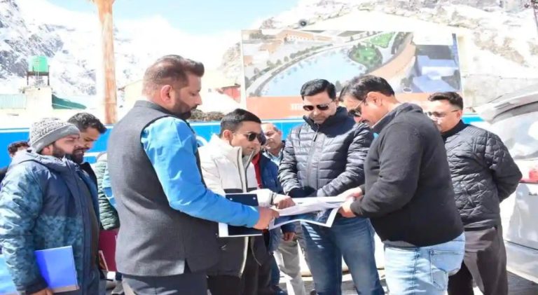 *सचिव पीडब्ल्यूडी उत्तराखंड शासन ने किया बद्रीनाथ धाम मास्टर प्लान