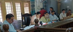 सामान्य प्रेक्षक कुजीं लाल मीना की उपस्थिति में रिटर्निंग अधिकारी