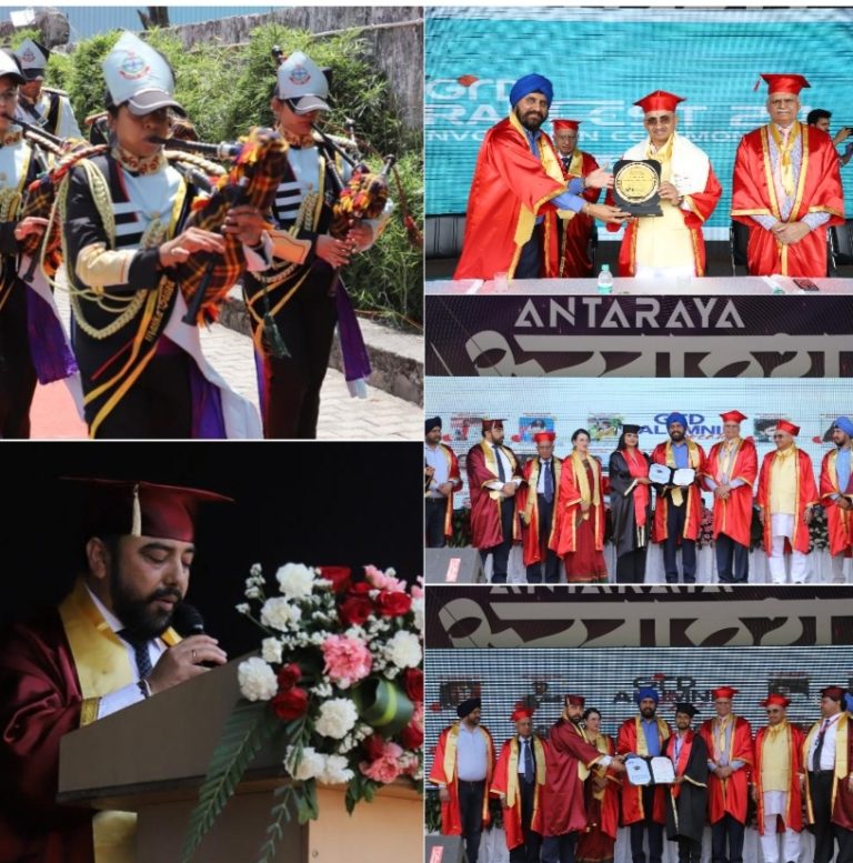 जीआरडी कॉलेज में हुआ दीक्षान्त समारोह का आयोजन दून के