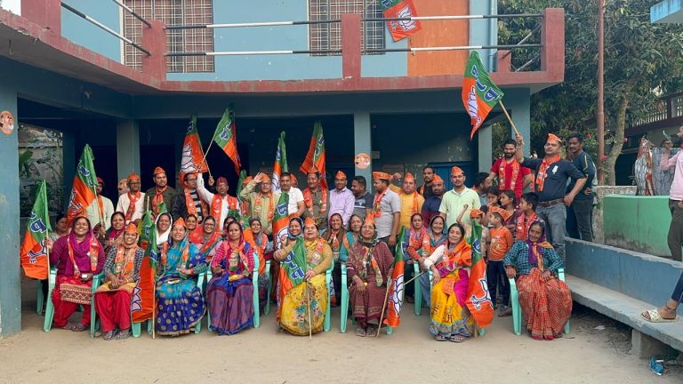 नगर भाजपा गौचर ने भाजपा प्रत्याशी के विजय के लिए