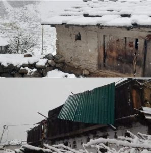 नीती घाटी में भारी बर्फबारी व बर्फीली तूफान से कई