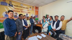 भाजपा जिला कार्यालय गोपेश्वर में संविधान निर्माता भारत रत्न बाबा