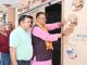 उत्तर पूर्वी दिल्ली लोकसभा के कमल विहार और अजीत विहार में जनसंपर्क करते कैबिनेट मंत्री गणेश जोशी