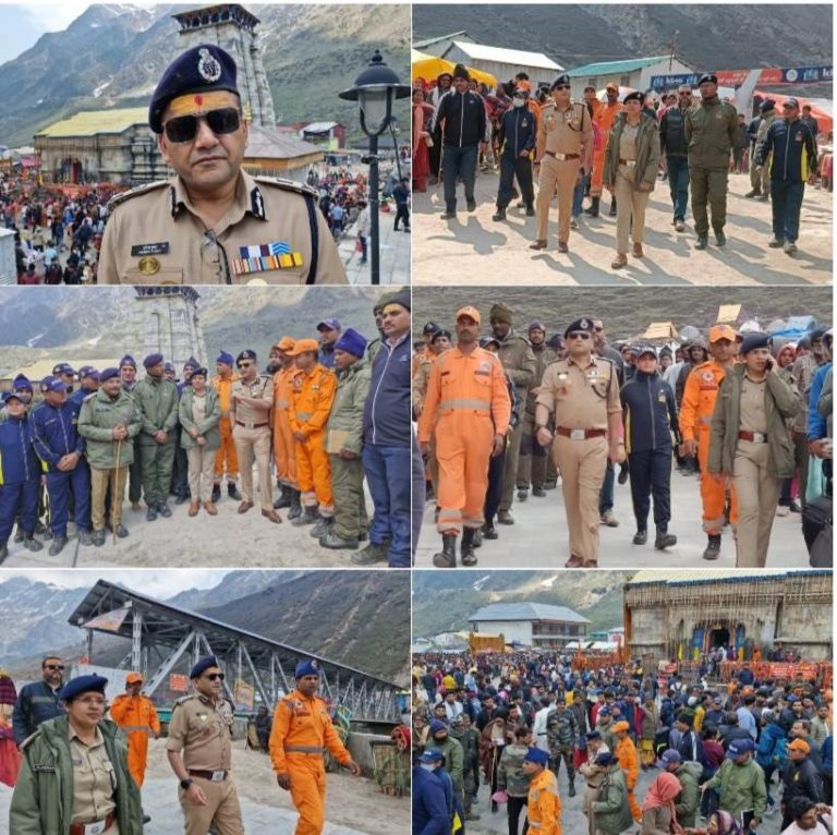 उत्तराखण्ड के पुलिस महानिदेशक पहुंचे श्री केदारनाथ धाम... - my