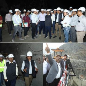 टीएचडीसी इंडिया लिमिटेड के अध्यक्ष एवं प्रबंध निदेशक ने टिहरी