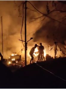 दुःखद खबर :उत्तरकाशी जनपद में एक बार फिर भीषण अग्निकाण्ड