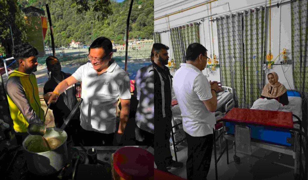 *सुबह की सैर पर निकले धामी ने खुद बनाई अदरक