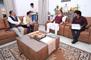 अडानी गुप्र के प्रतिनिधि मण्डल ने प्रदेश के कृषि मंत्री