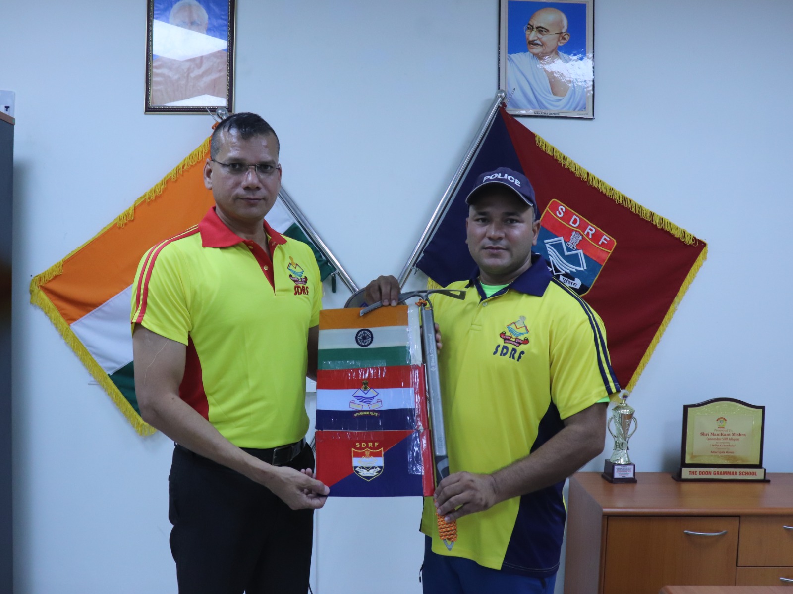 SDRF के राजेंद्र नाथ को नार्थ अमेरिका की सबसे ऊँची