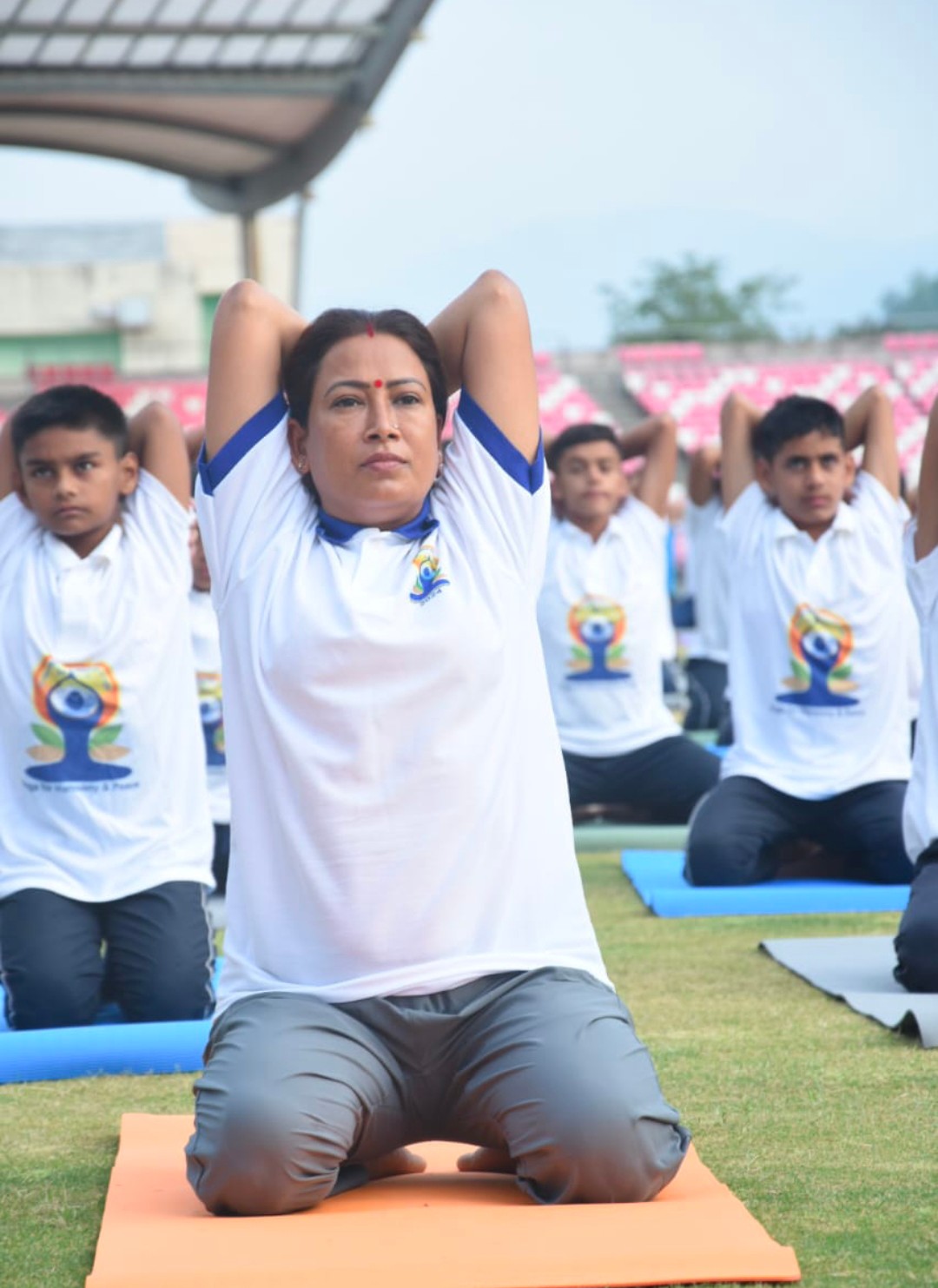 *आध्यात्मिक उन्नति, शारीरिक व मानसिक सशक्तिकरण के निर्माण हेतु योग