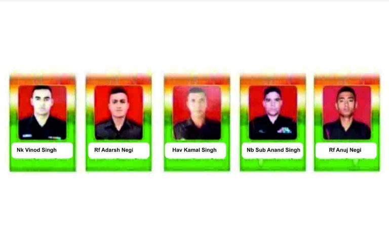 5 braves from U'khand attain martyrdom in Kathua terrorist attack