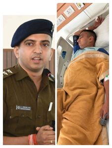 आस्था या तांडव !! कावड़ियों ने सीओ ज्वालापुर शांतनु पाराशर