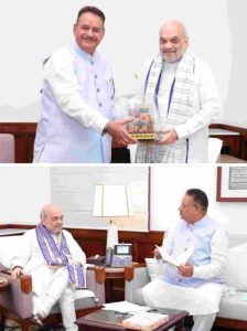 नई दिल्ली में केंद्रीय गृह एवं सहकारिता मंत्री अमित शाह