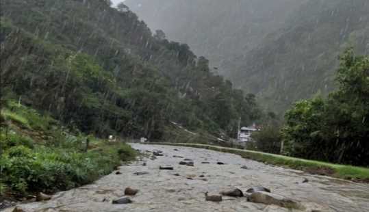 Sky-borne disaster on the mountains, water everywhere, rain will wreak havoc! IMD's warning