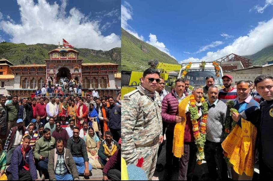 श्री बदरीनाथ- केदारनाथ मंदिर समिति कर्मी प्रकाश रतूड़ी को सेवानिवृत्त