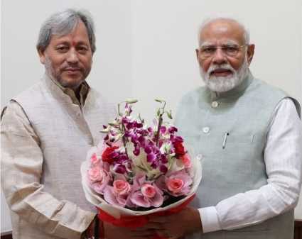 Political temperature rises again in Uttarakhand, after Dhan Singh, Tirath meets PM Modi, will he get new responsibility?