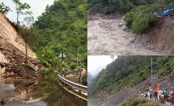 Situation bad due to rain in Uttarakhand, 200 pilgrims stranded in Kedarnath, registration of Chardham Yatra closed