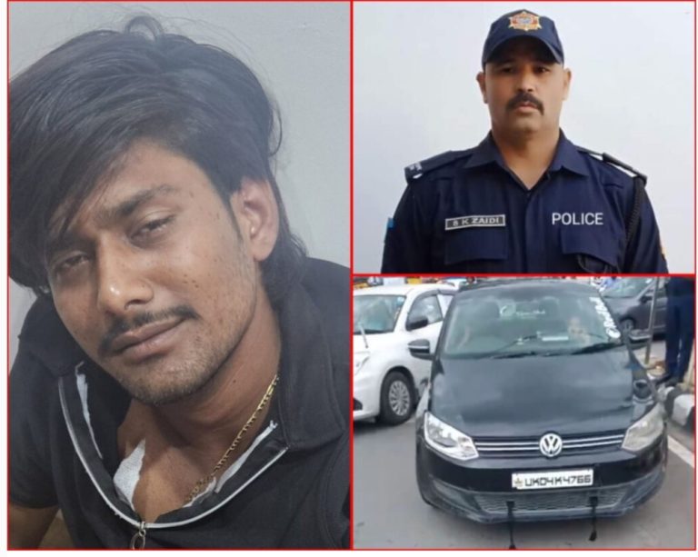 देहरादून में बेख़ौफ बदमाश : ड्यूटी पर तैनात सीपीयू सिपाही