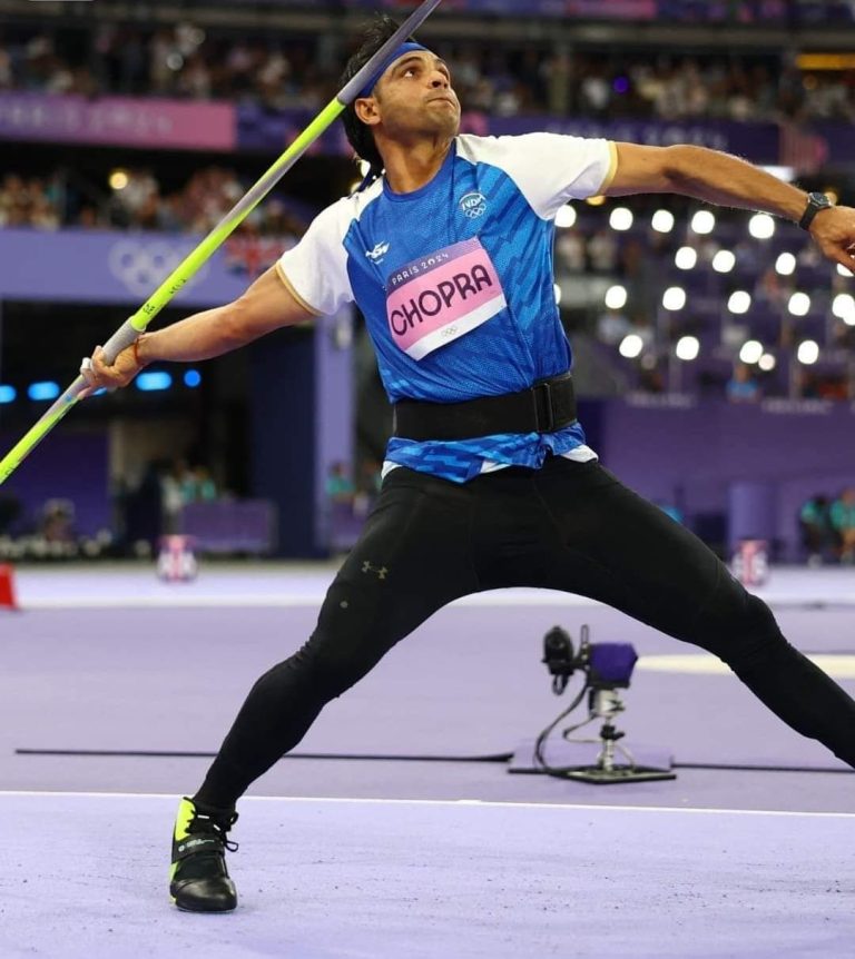 पेरिस ओलंपिक 2024 : भाला फेंक में 89.45 मीटर थ्रो