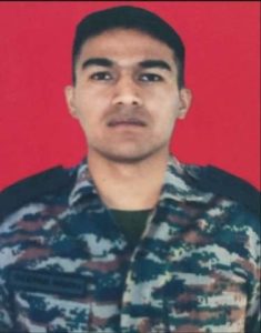 बिग ब्रेकिंग :78वे स्वतंत्रता दिवस से पूर्व एक और जवान