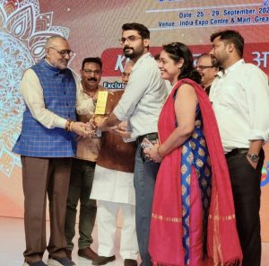 टीएचडीसीआईएल स्टॉल को यूपी इंटरनेशनल ट्रेड शो 2024 में सर्वश्रेष्ठ