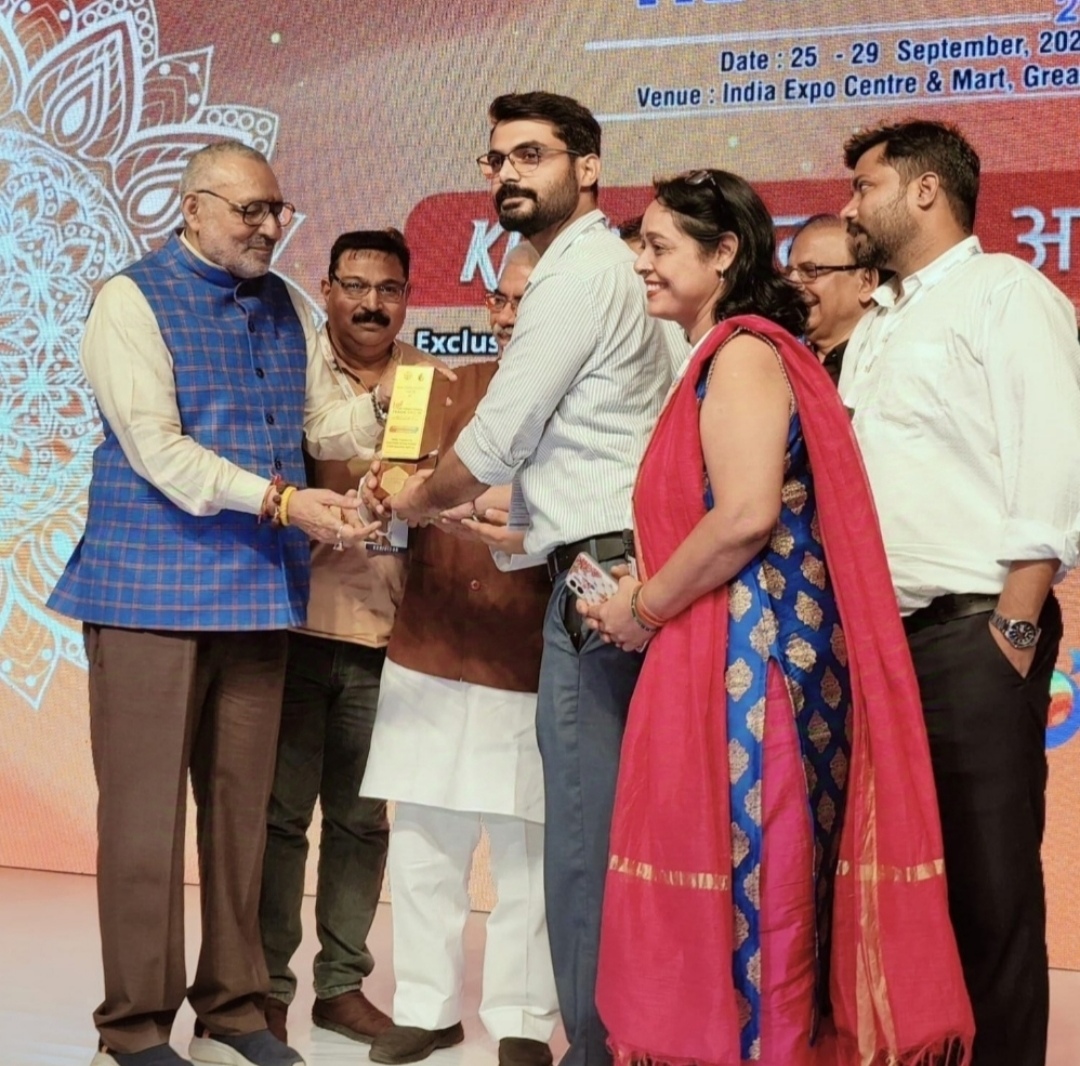 टीएचडीसीआईएल स्टॉल को यूपी इंटरनेशनल ट्रेड शो 2024 में सर्वश्रेष्ठ