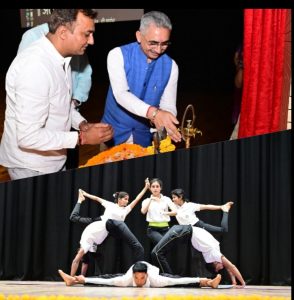 डीडी कॉलेज की फ्रेशर पार्टी में छात्र-छात्राओं ने मचाया धमाल