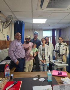 दून अस्पताल में पहली बार किया गया चार माह के