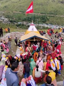 भगवान बदरी विशाल पहुंचे माता से मिलने मातामूर्ति - my