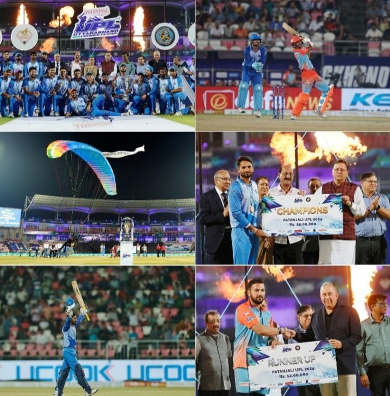 युवराज की विस्फोटक पारी से,यूएसएन इंडियंस बनी पहले उत्तराखंड प्रीमियर