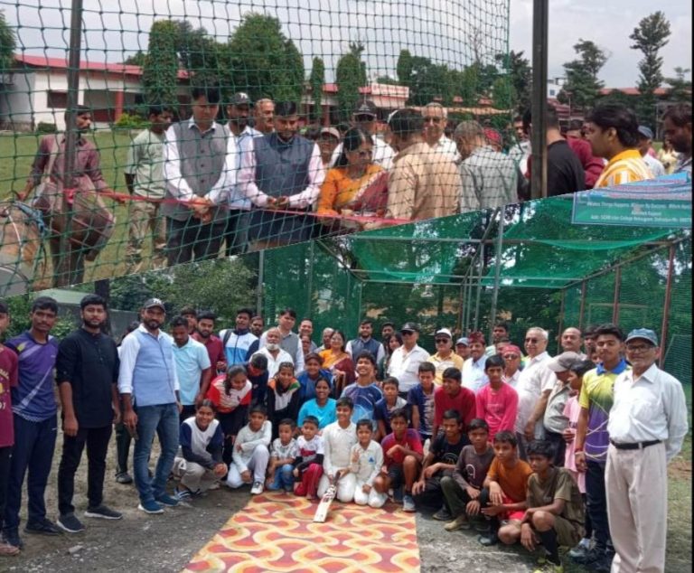 राजगीत क्रिकेट अकादमी का भव्य शुभारंभ - my uttarakhand news
