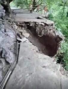 *श्री केदारनाथ धाम हेतु जाने वाला पैदल मार्ग स्थान जंगल