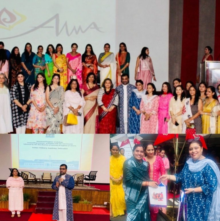 ह्यूमन्स फॉर ह्यूमैनिटी ने आईएमए में मासिक धर्म स्वच्छता पर