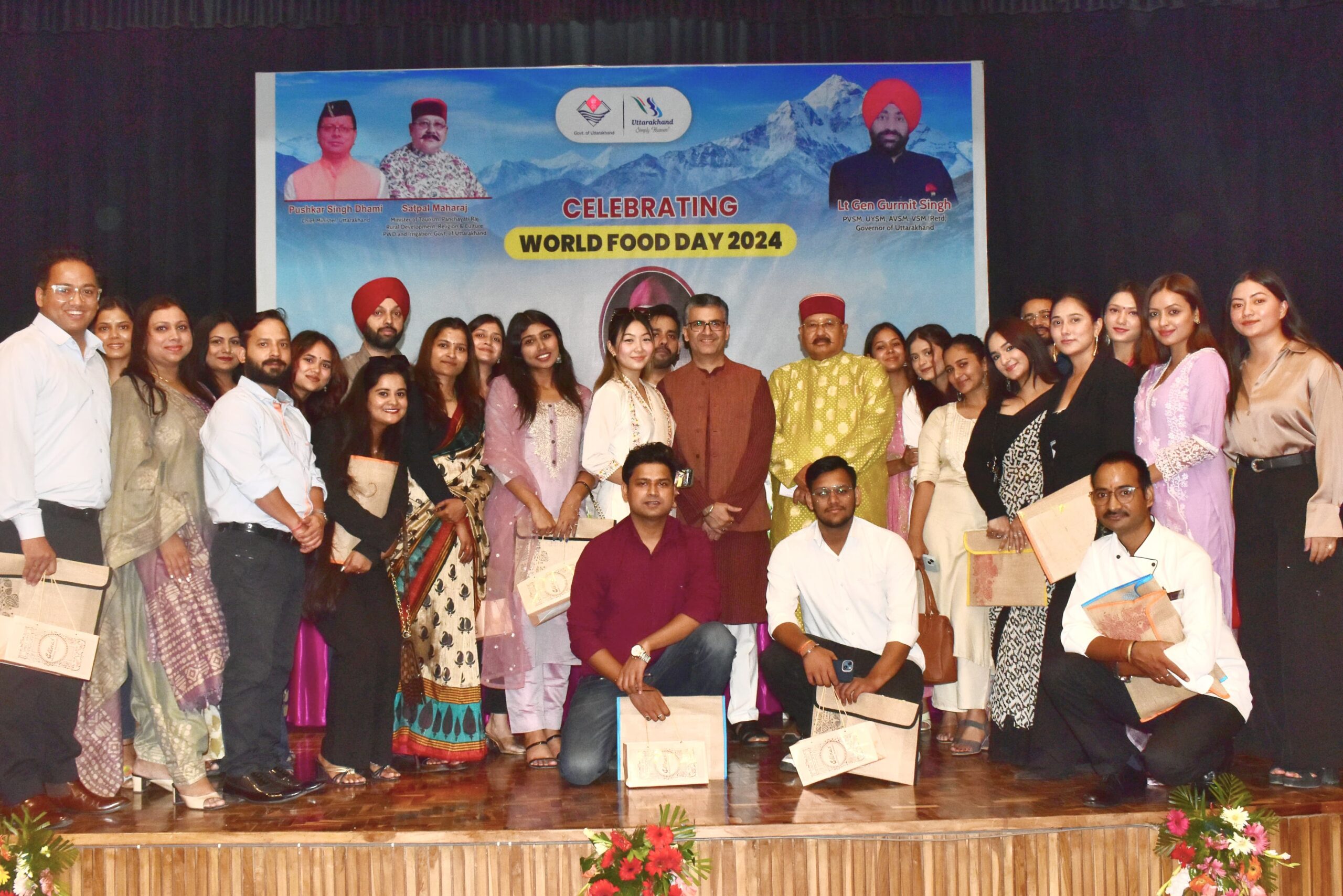 विश्व खाद्य दिवस के अवसर पर राजभवन में आयोजित हुआ