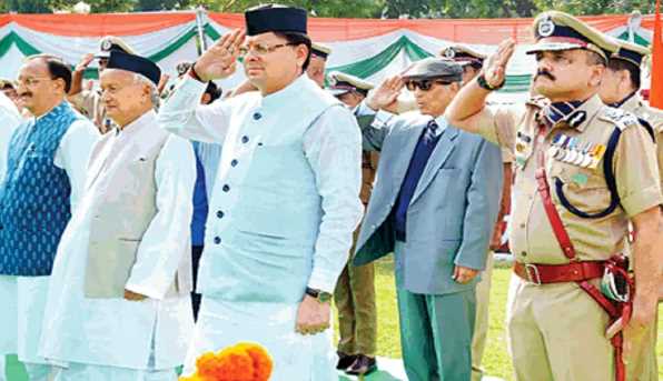 Big news for policemen in Uttarakhand, CM Dhami made many big announcements; Full details