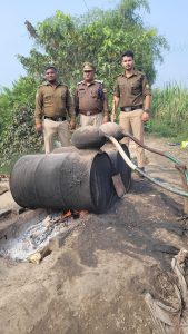 ऊधमसिंह नगर : आबकारी टीम द्वारा अवैध शराब के ठिकानों