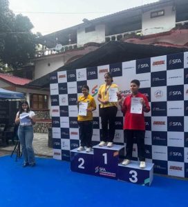 ओलंपस हाई की छात्रा काव्या बख्शी ने एसएफए चैंपियनशिप में